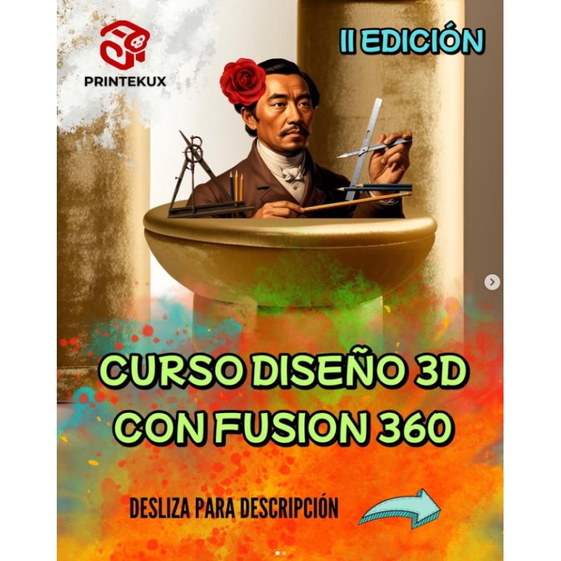 Curso diseño 3D con Fusion 360 Málaga